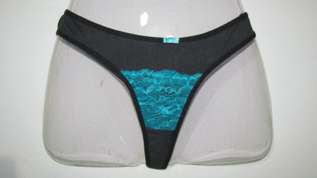 Tanga Preta - Cod 0134 - T- U (M e G)